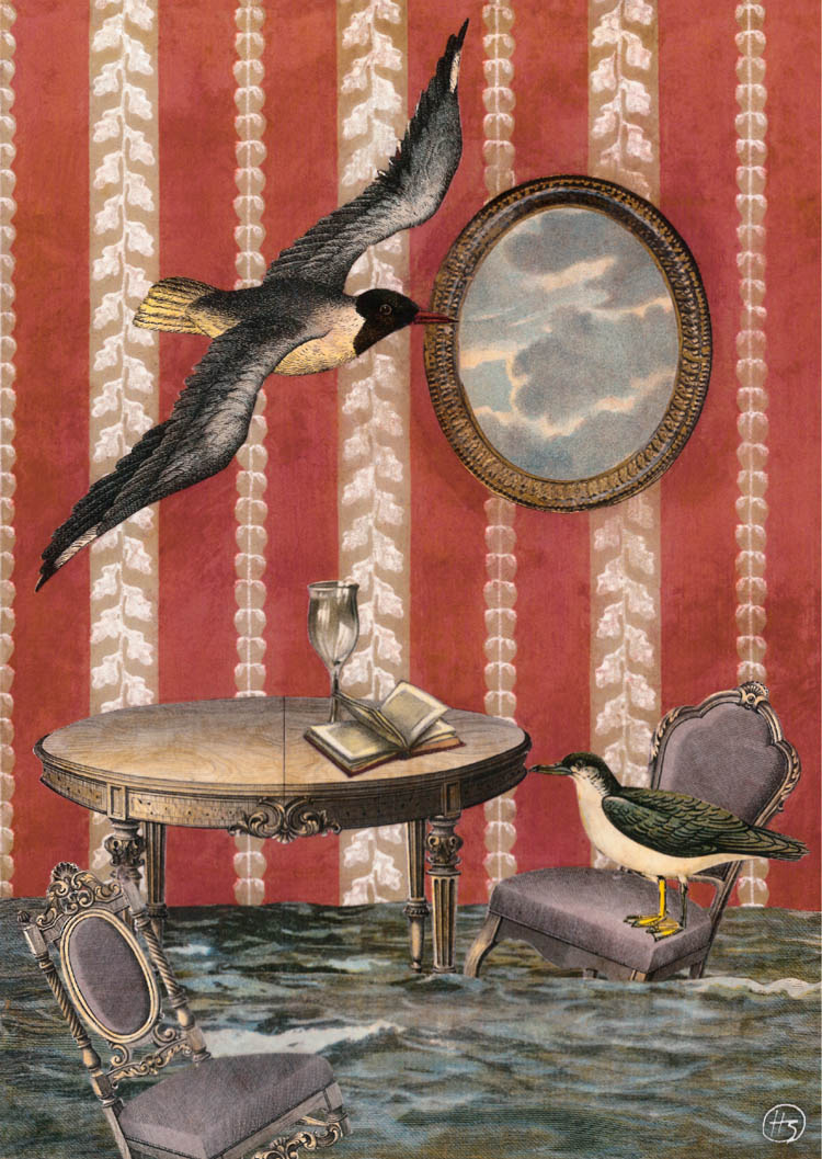 Und an den Küsten - liest man - steigt die Flut